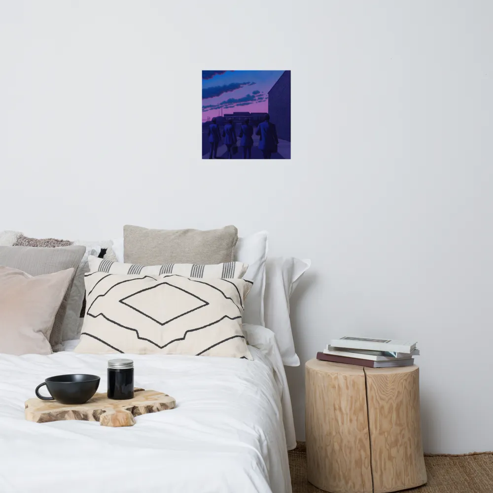 The Twilight Stroll | Poster | 18″×18″