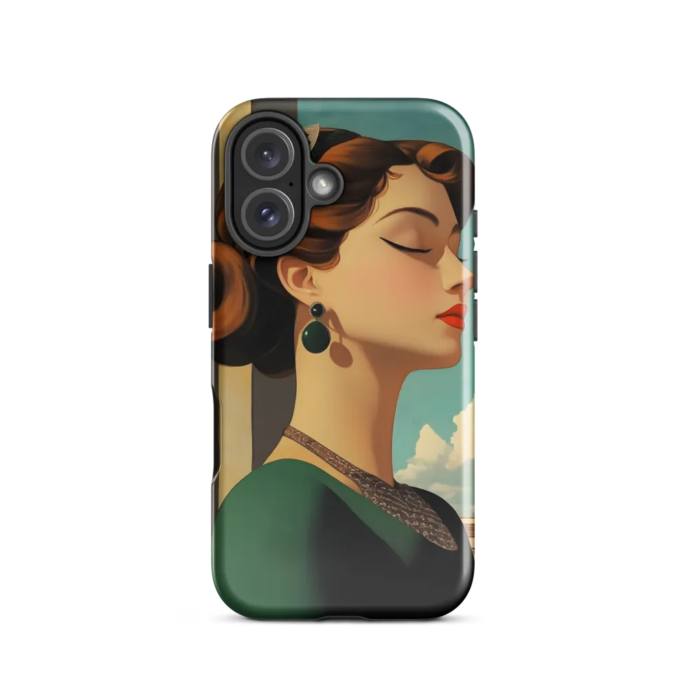 Elegance in Art Deco: A Portrait of Grace