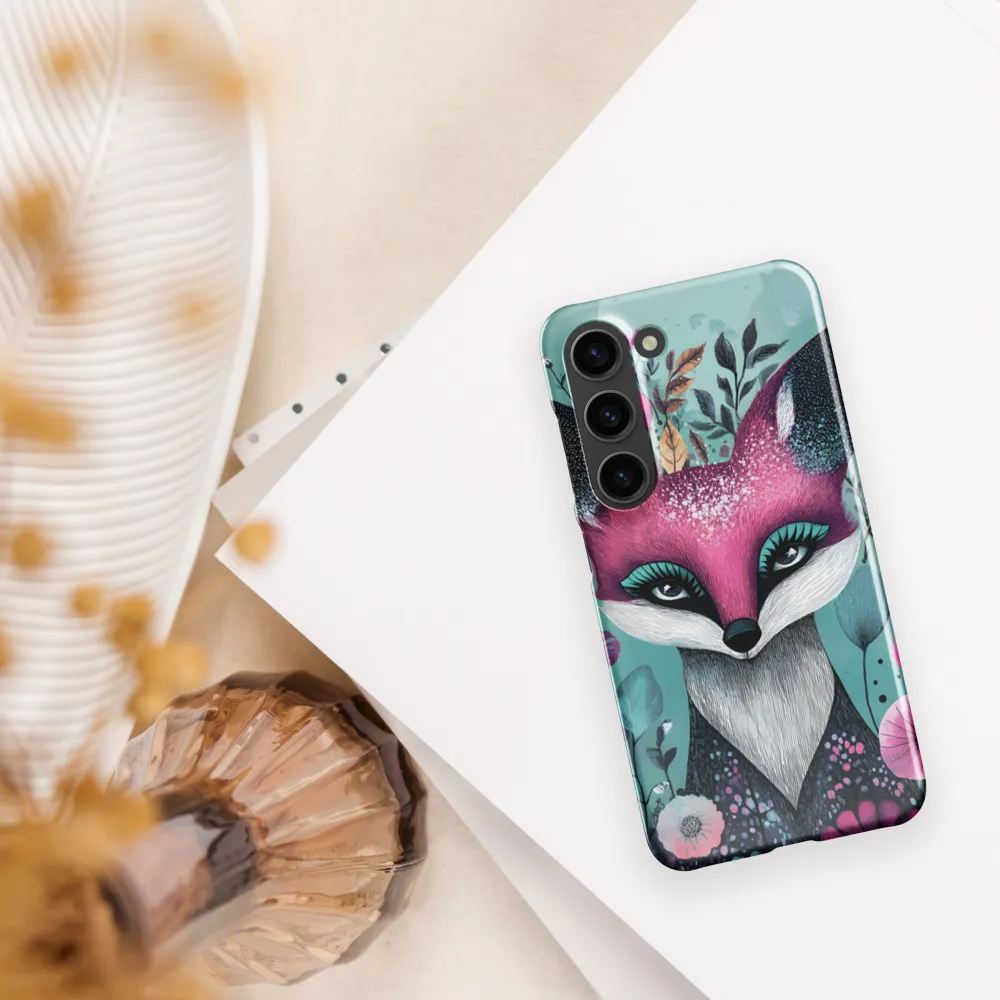 Whimsical Fox Among Blossoms