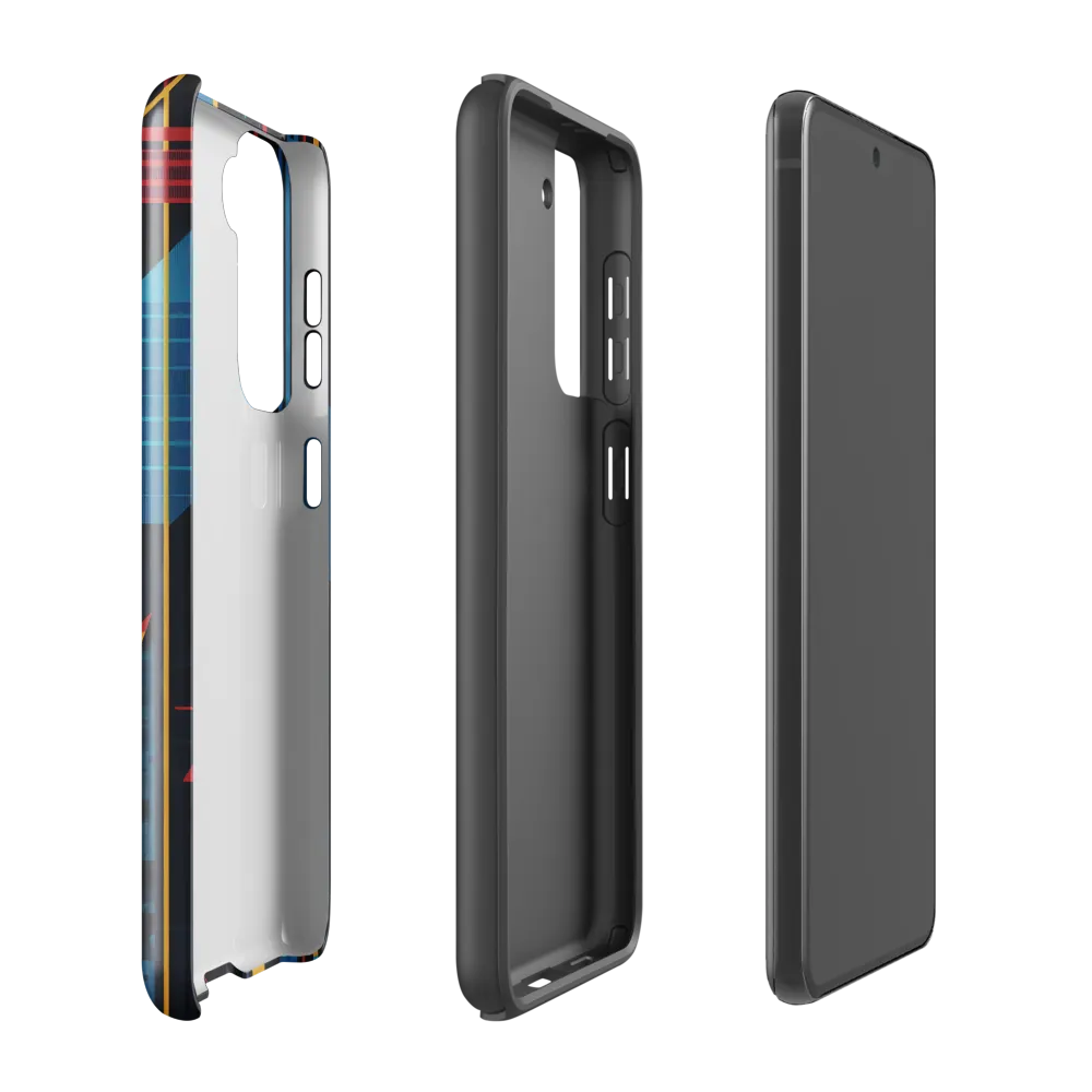 Symphony of Lines | Phone Case |  S21 FE | Tough Case | Glossy