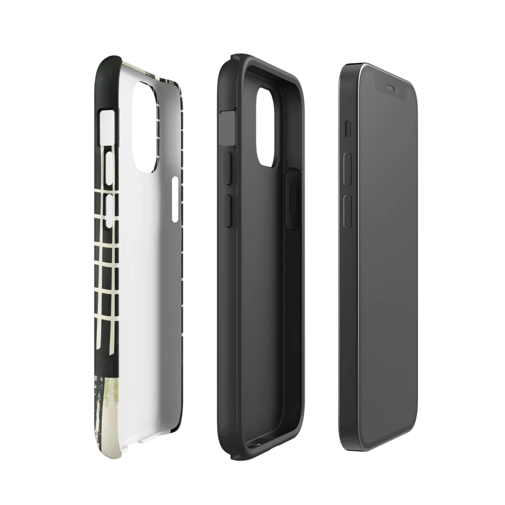 Urban Echoes | Phone Case |  12 mini | Tough Case | Matte
