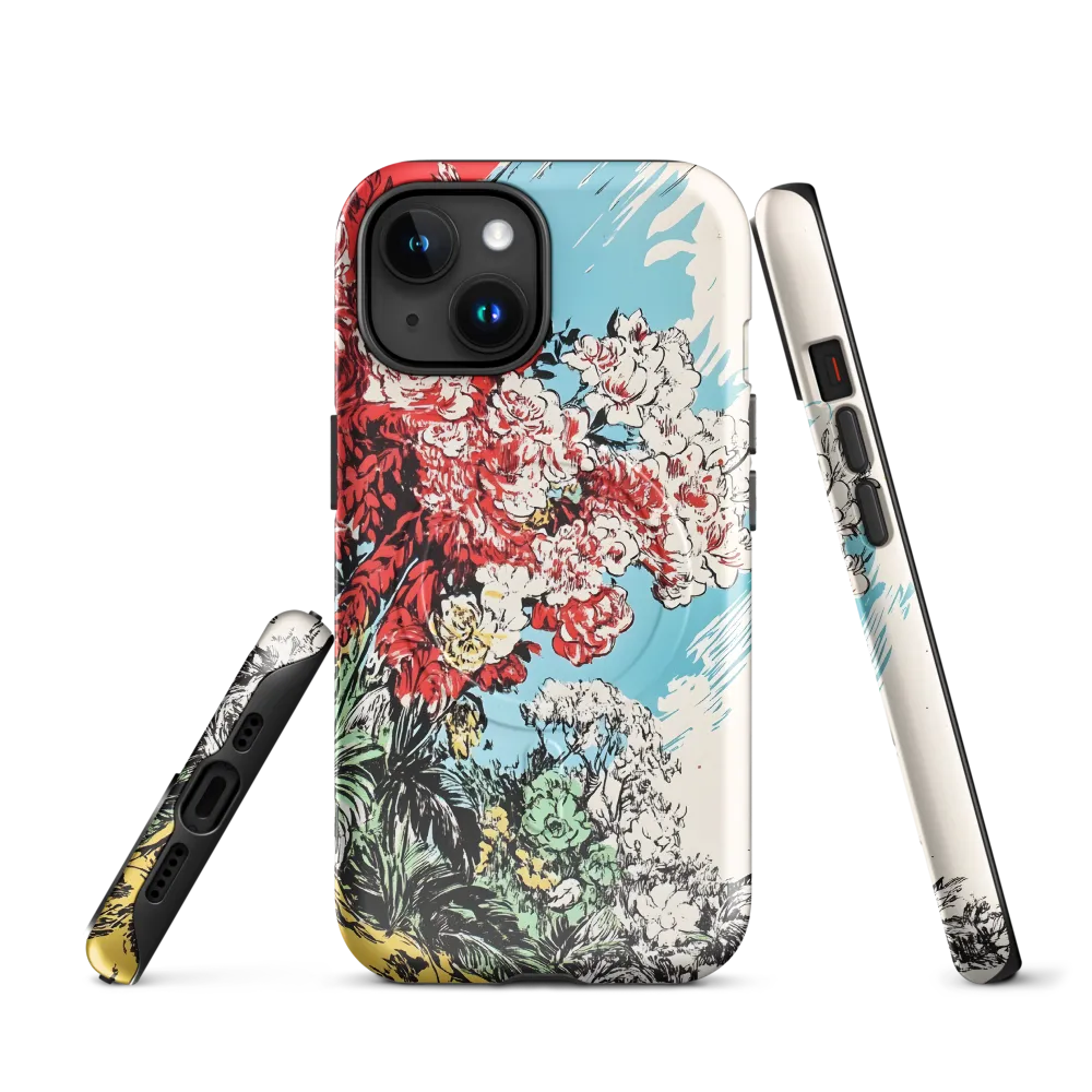 Floral Symphony in Bold Colors