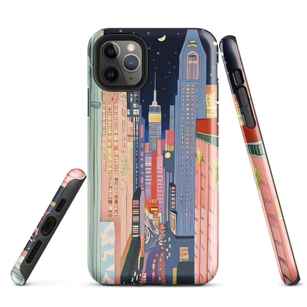 Urban Dreamscape: A Pop Art Night | Phone Case |  11 Pro Max | Tough Case | Glossy