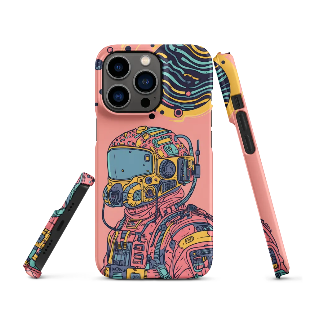 Exploration Beyond: A Digital Astronaut | Phone Case |  13 Pro | Snap Case | Matte