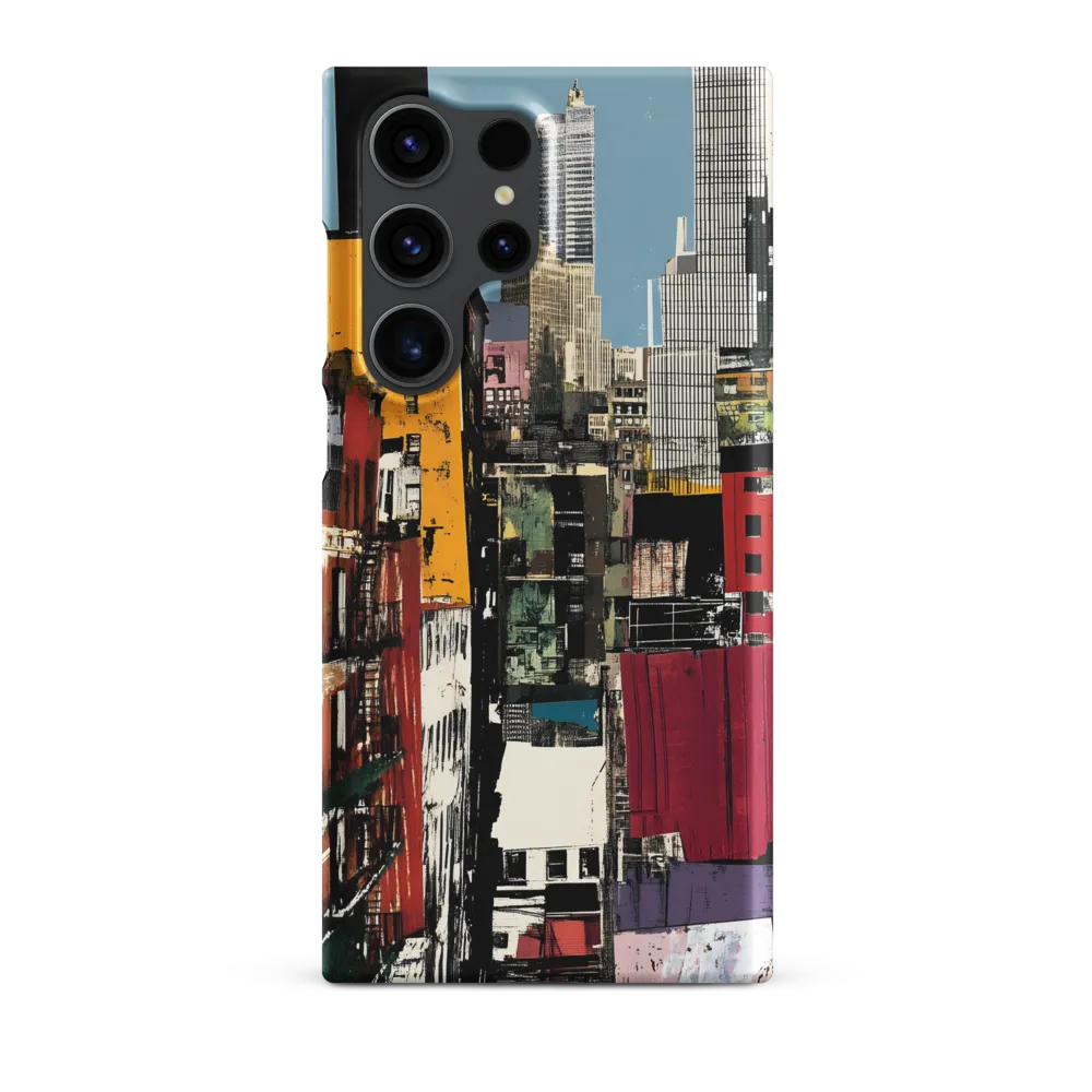 Urban Collage: A Vivid Cityscape