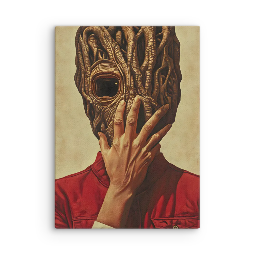 The Mask of Roots | Thin Canvas | 20″×28″