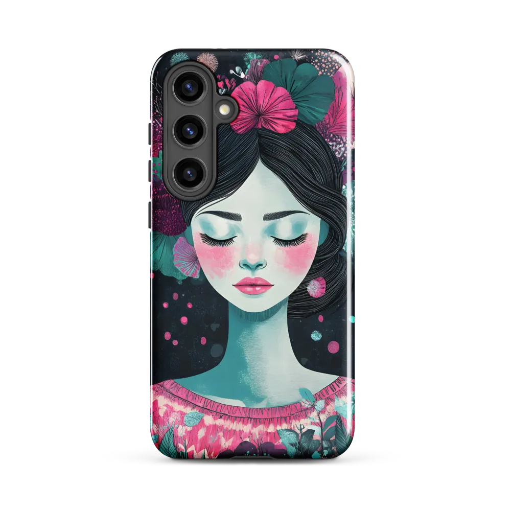 Embrace of Floral Serenity