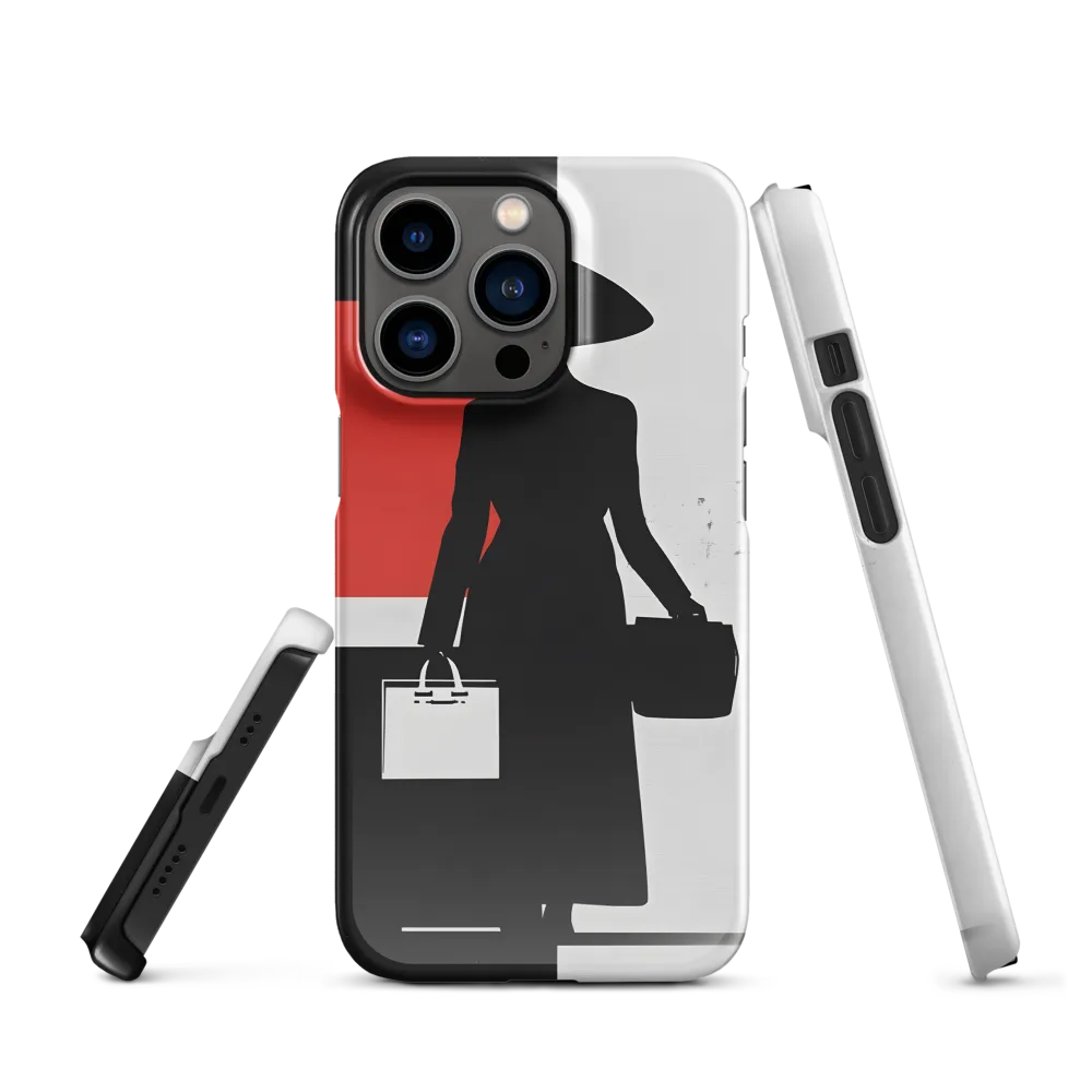 Silhouette of Elegance | Phone Case |  13 Pro | Snap Case | Glossy