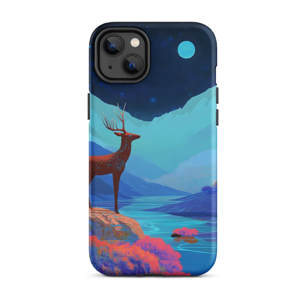 Cosmic Serenity: The Starlit Stag