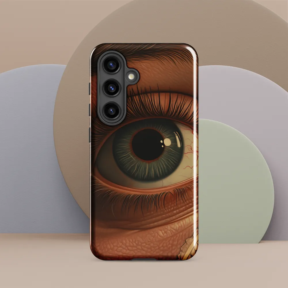 The Gaze of Anatomy | Phone Case |  S24 | Tough Case | Glossy