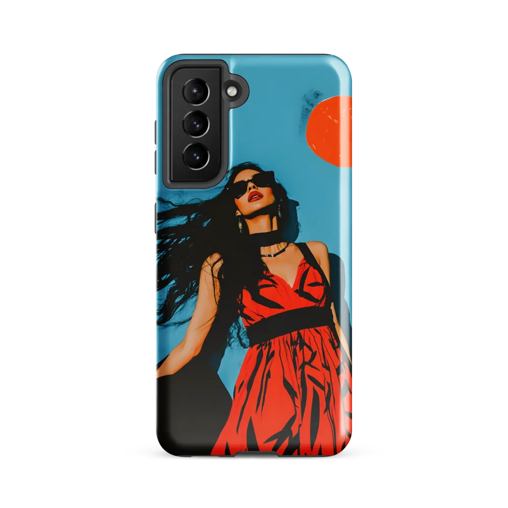 Sunset in Fashion: A Modern Portrait