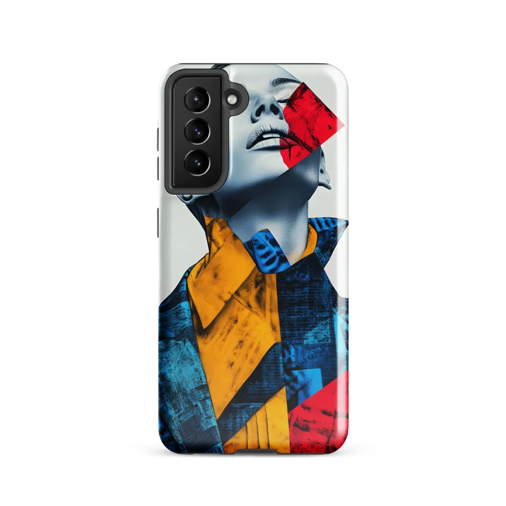 Fragmented Confidence: A Surreal Fashion Portrait
