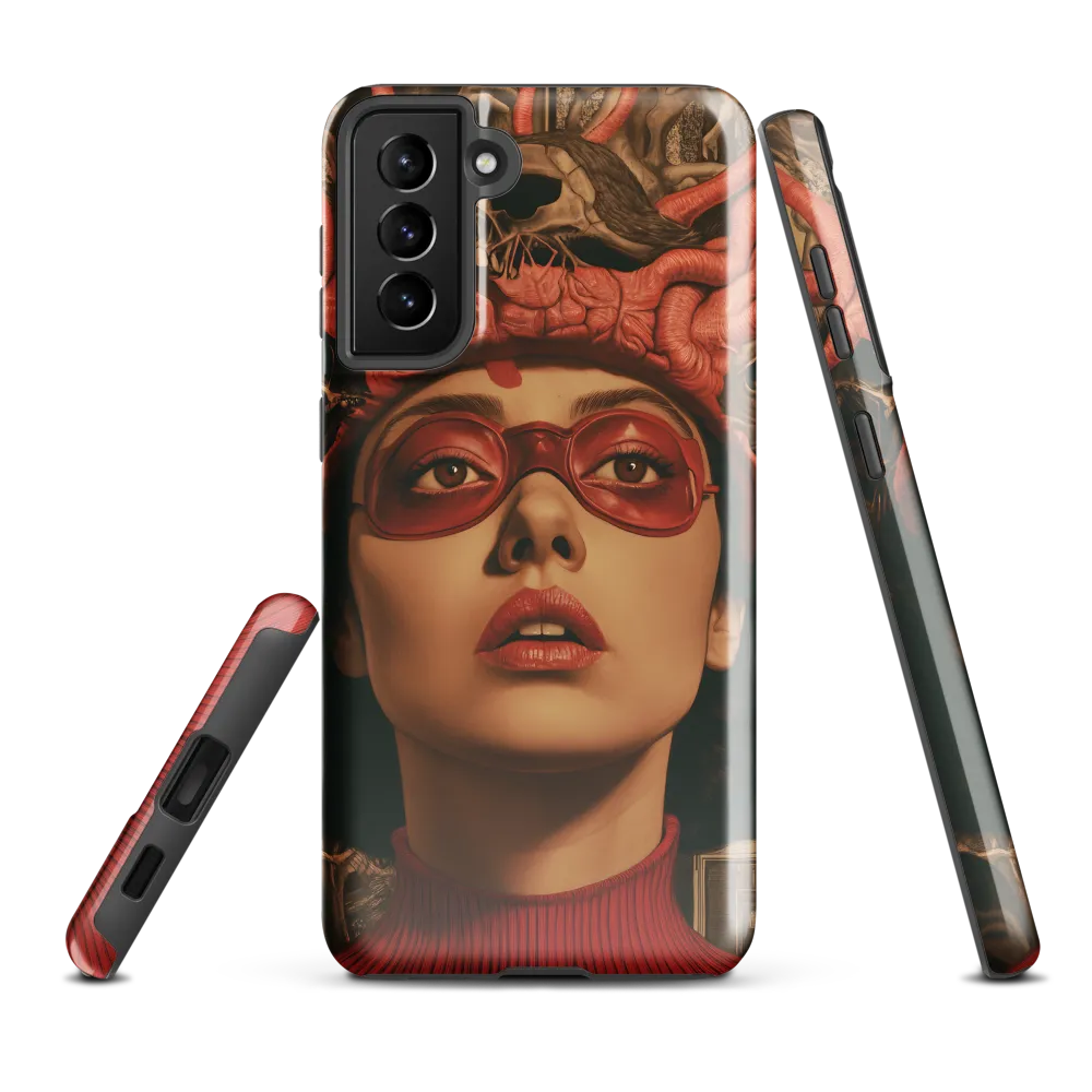 Veins of Mortality | Phone Case |  S21 Plus | Tough Case | Glossy