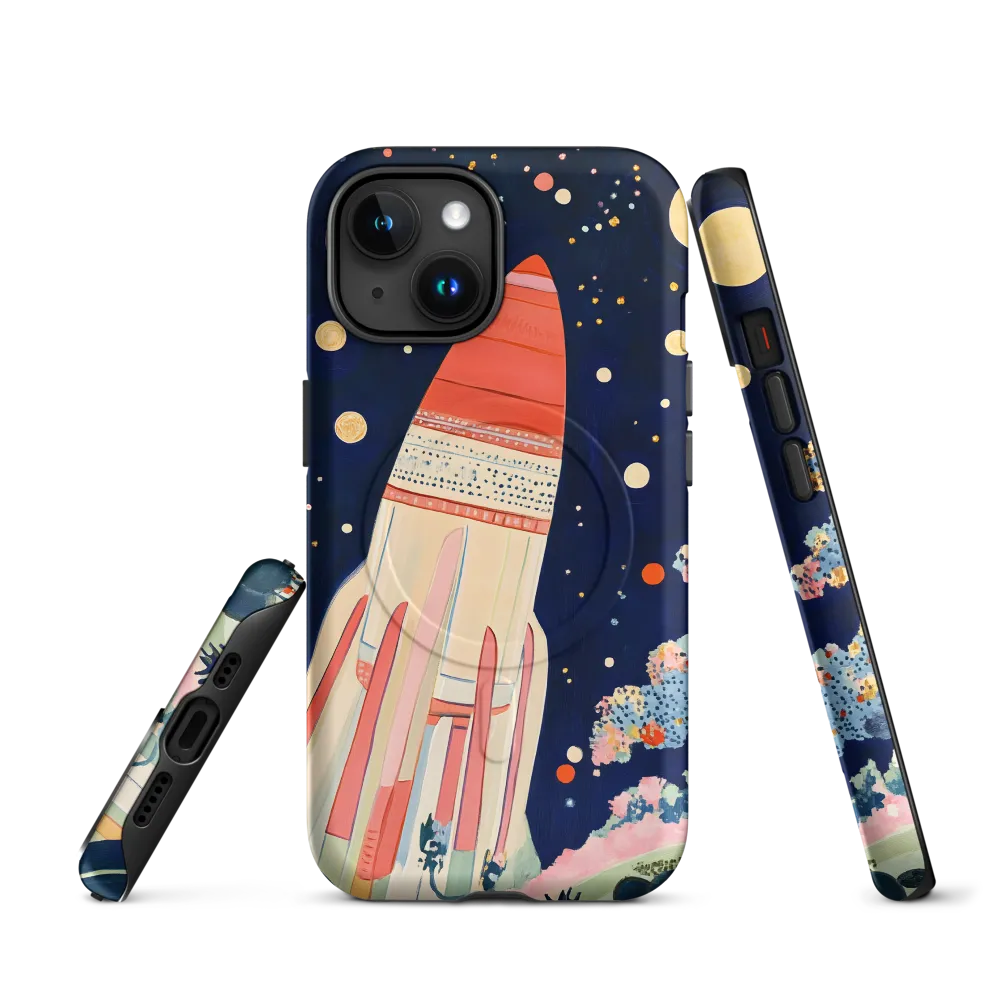 Cosmic Dreams: The Rocket's Journey