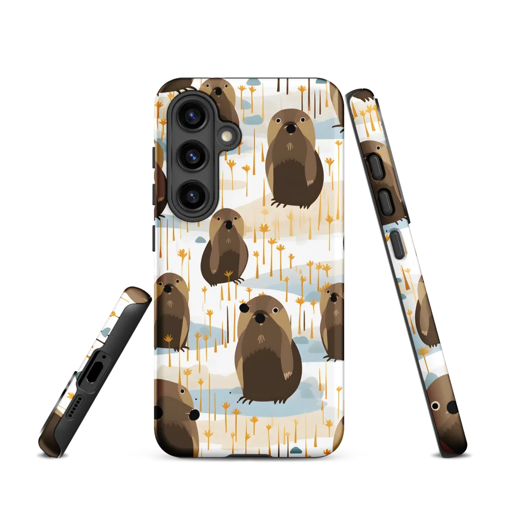 Whimsical Waters: A Celebration of Otters and Seals