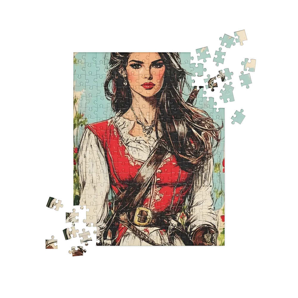 Fearless Pirate Queen | Jigsaw Puzzle | 252 pieces