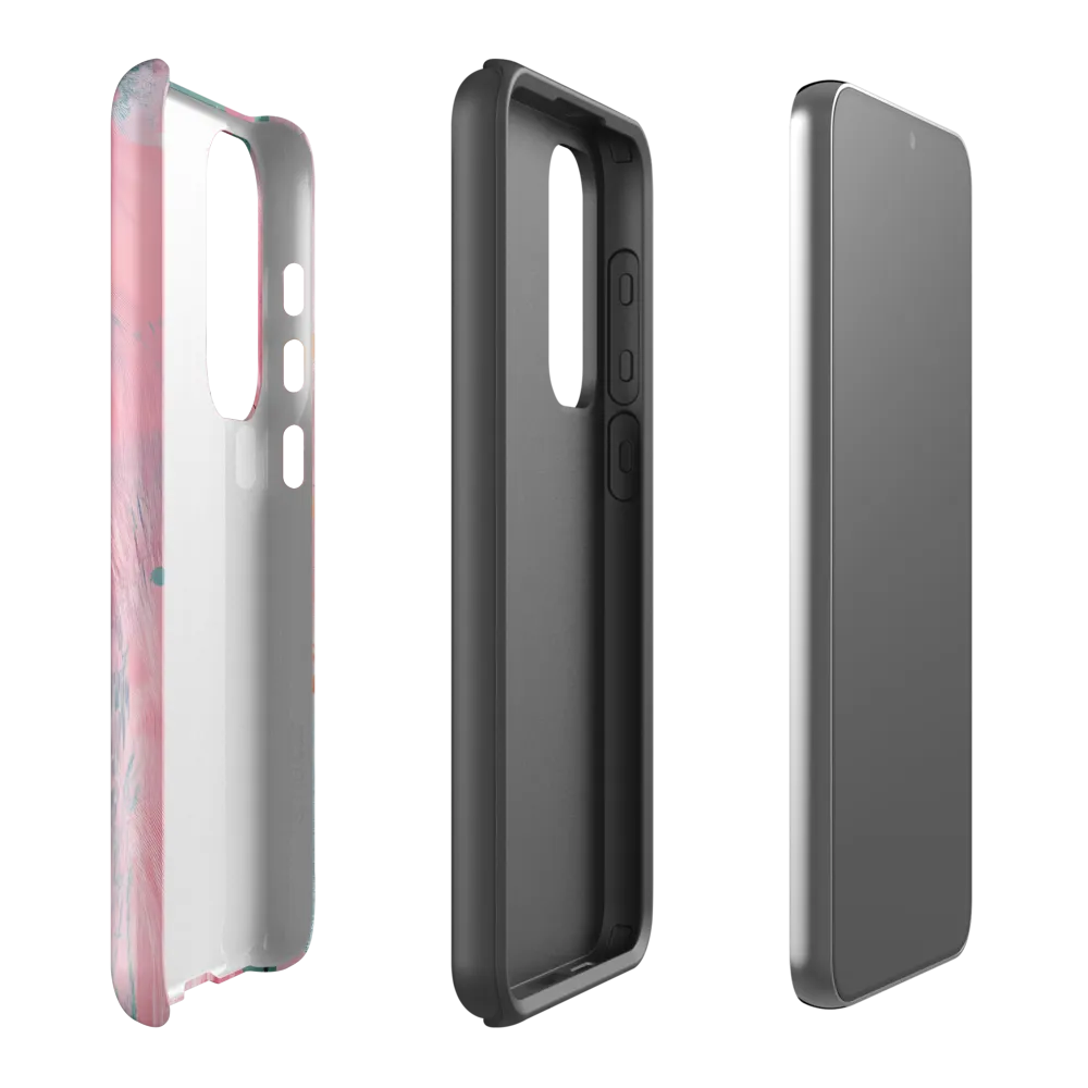 Dreamy Serenity: A Contemporary Portrait | Phone Case |  S23 Plus | Tough Case | Matte