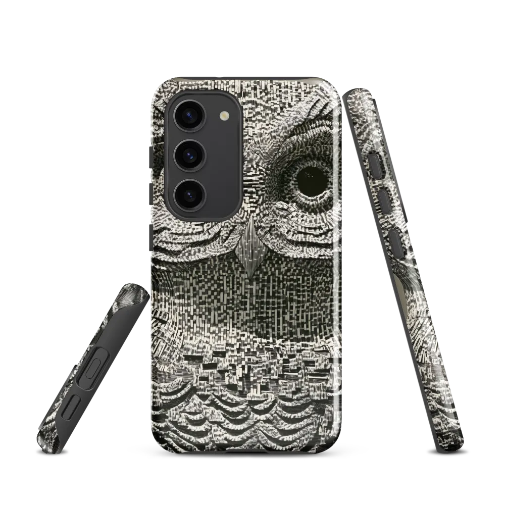 Intricate Owl of Textures