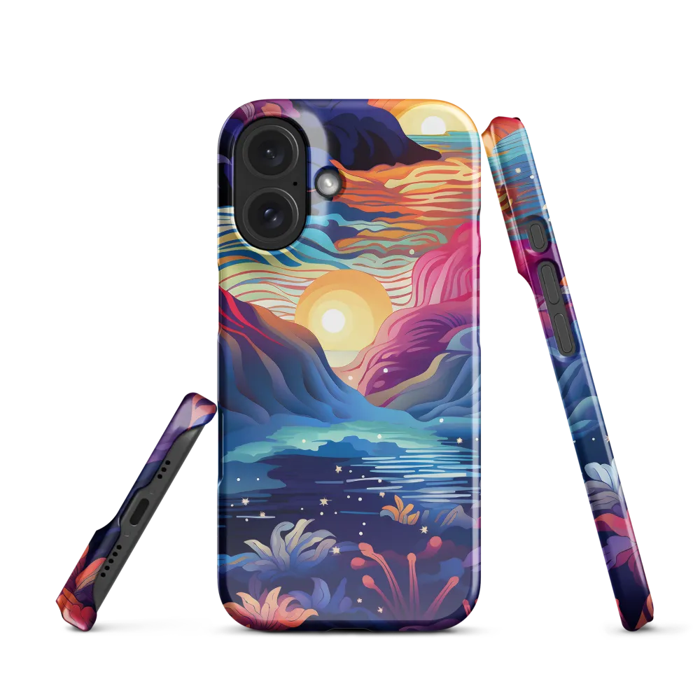 Tropical Dreamscape | Phone Case |  16 | Snap Case | Glossy