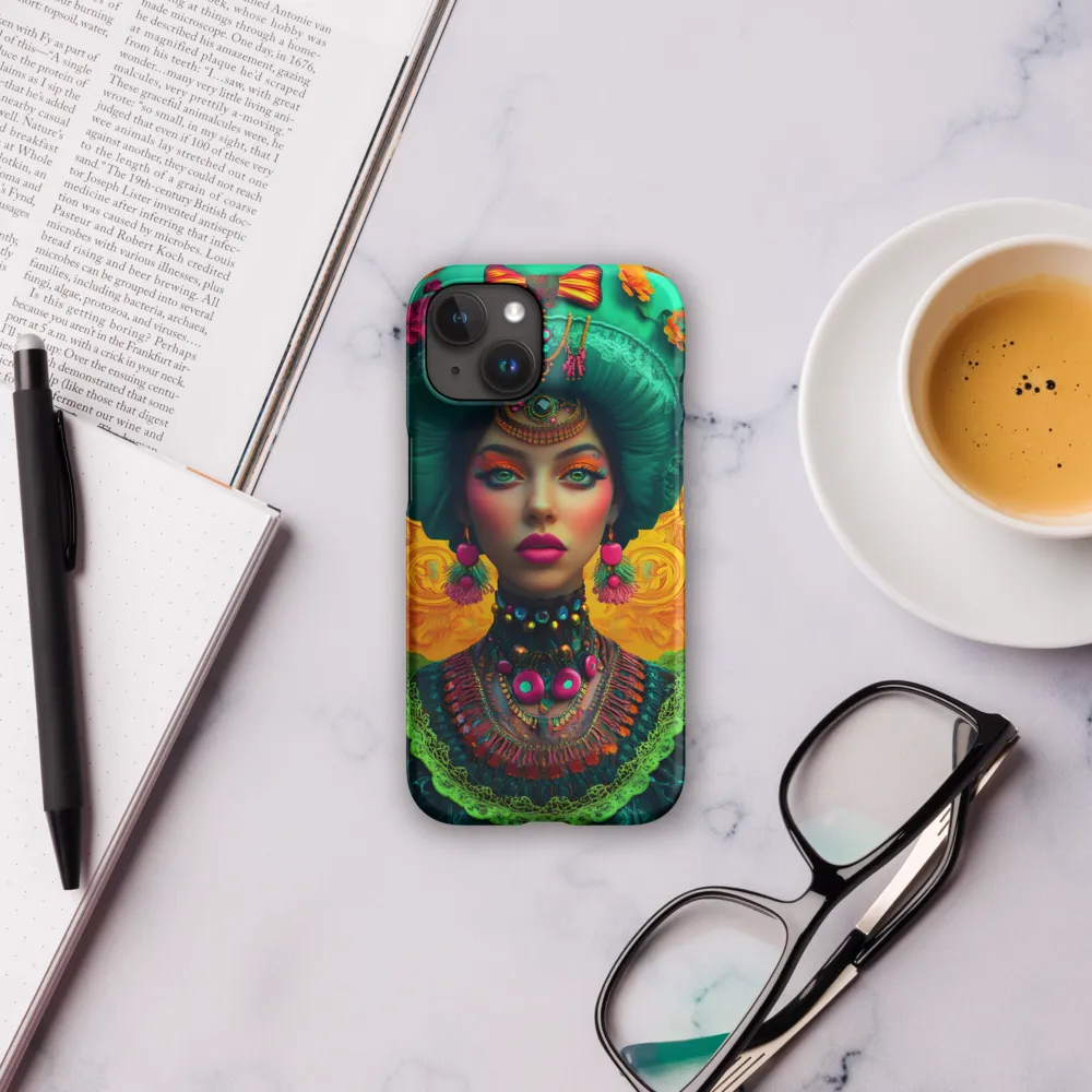 Feminine Elegance in Surreal Splendor