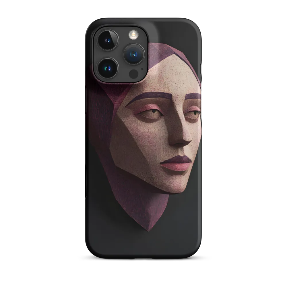 Geometric Elegance: A Contemporary Portrait