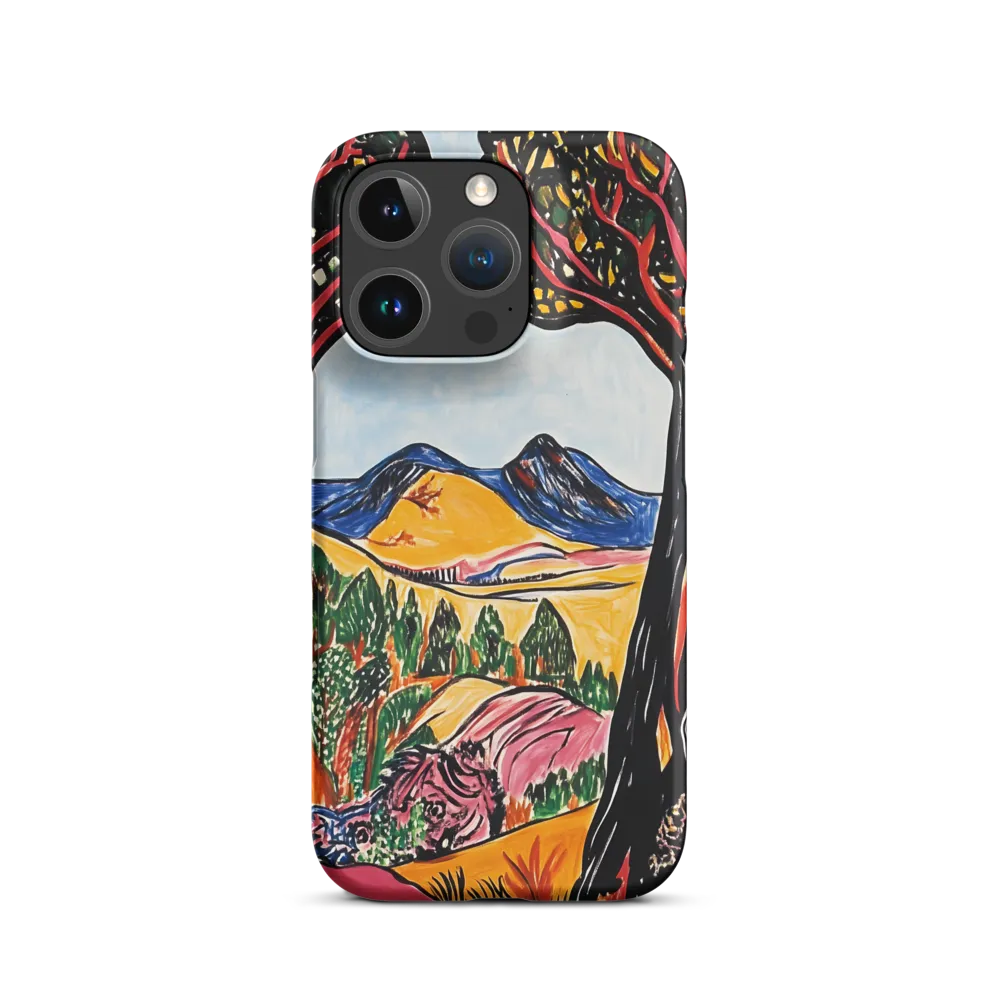 Vibrant Nature's Embrace | Phone Case |  16 Pro | Snap Case | Matte
