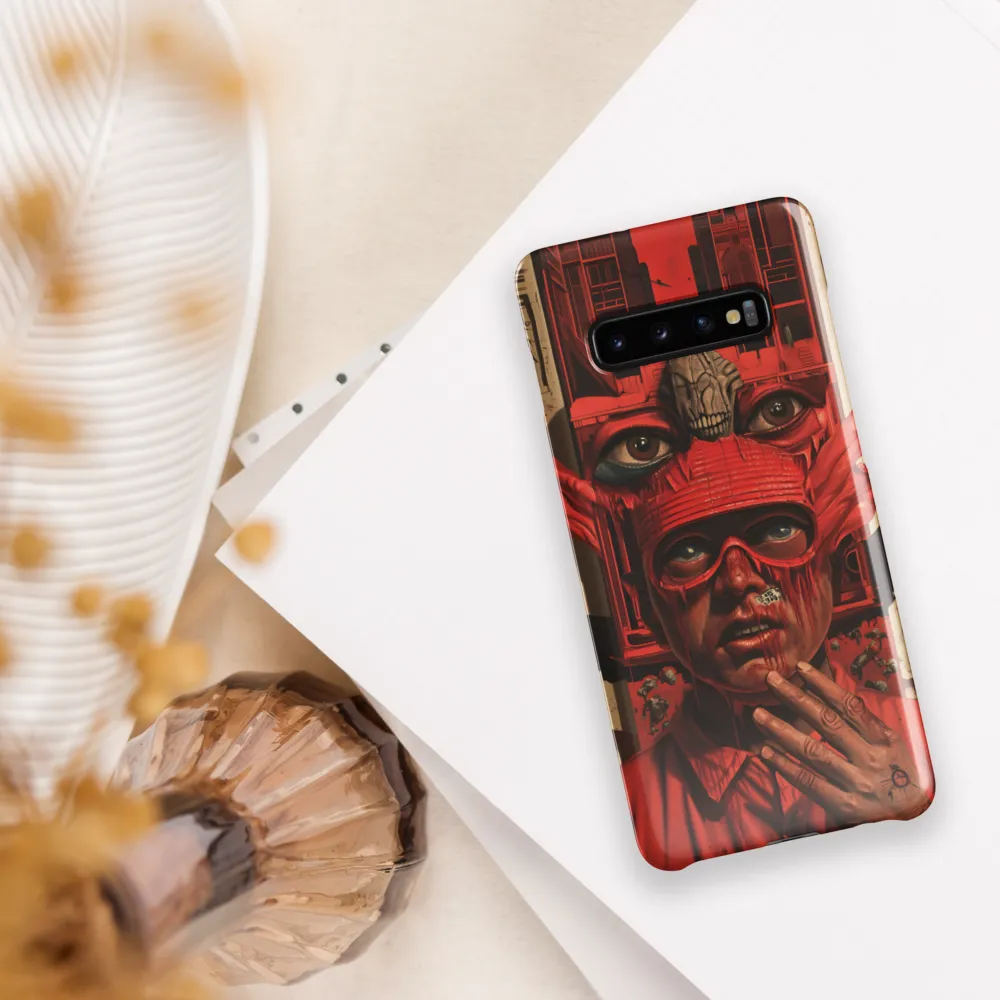 Urban Visions: The Watchful Eyes | Phone Case |  S10 Plus | Snap Case | Glossy