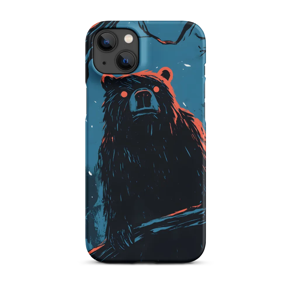 Eerie Majesty: A Bear in the Night