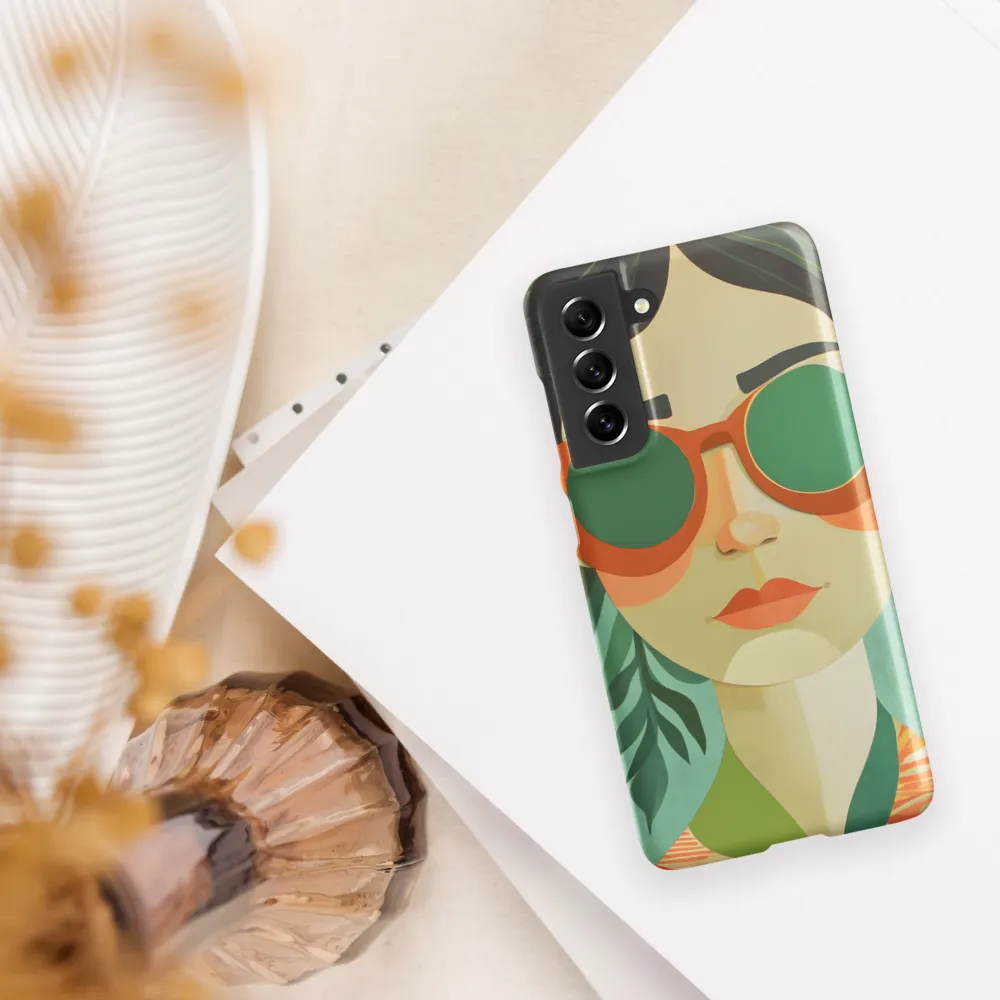 Bold Serenity: A Modern Portrait