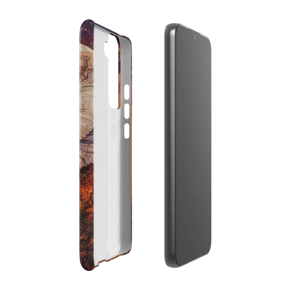 Cosmic Contemplation | Phone Case |  S22 Plus | Snap Case | Matte