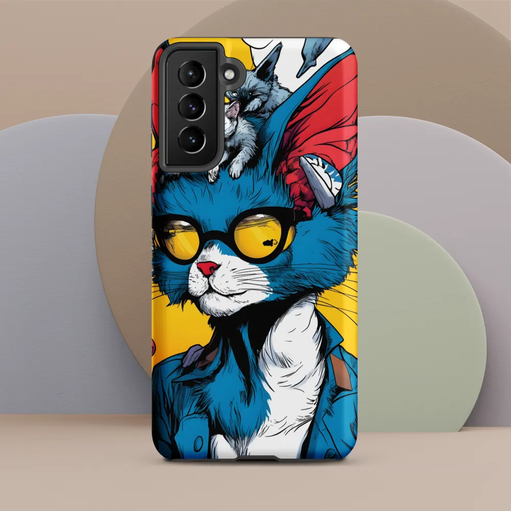 Whimsical Feline Coolness