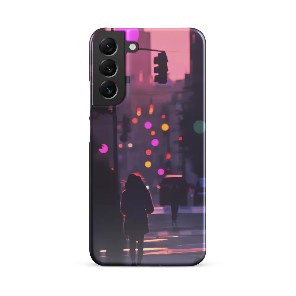 City Silhouettes at Dusk | Phone Case |  S22 Plus | Snap Case | Glossy