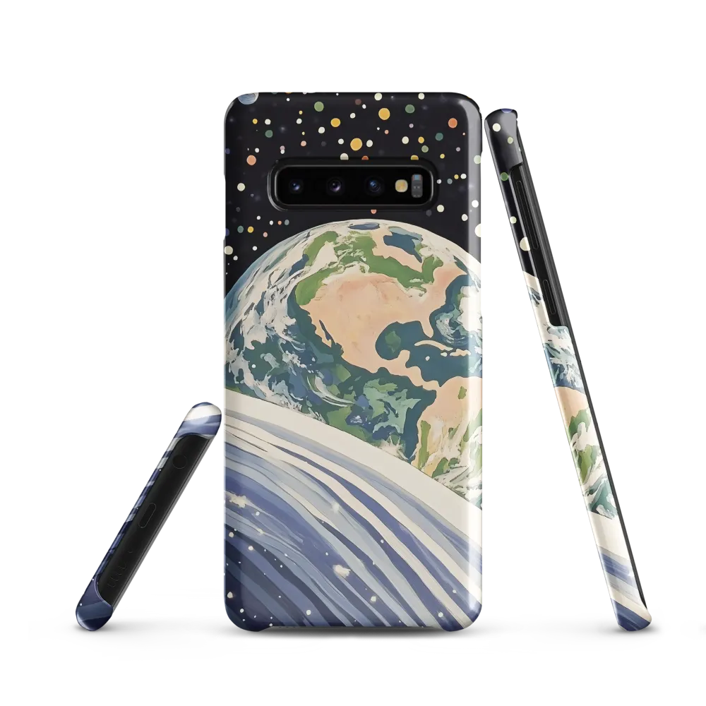 Celestial View: A Surreal Journey Through Space