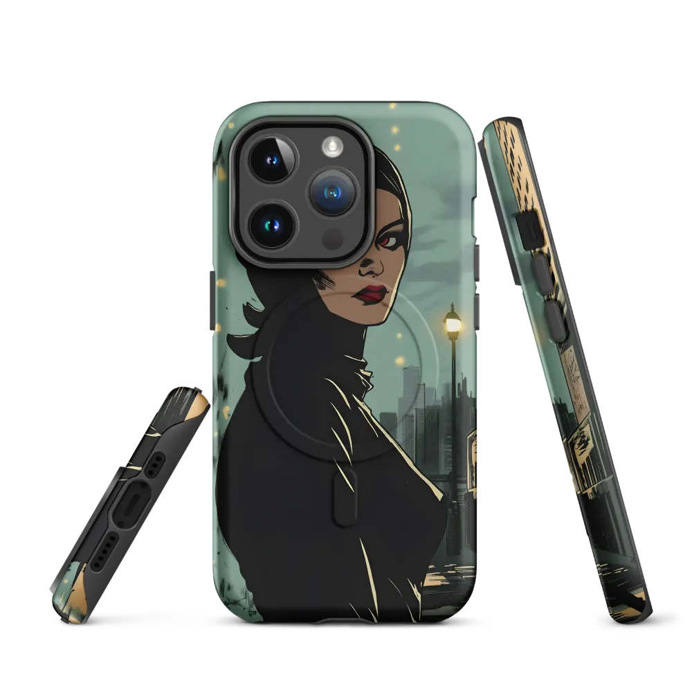 Shadows of Intrigue | Phone Case |  14 Pro | MagSafe® Tough Case | Matte