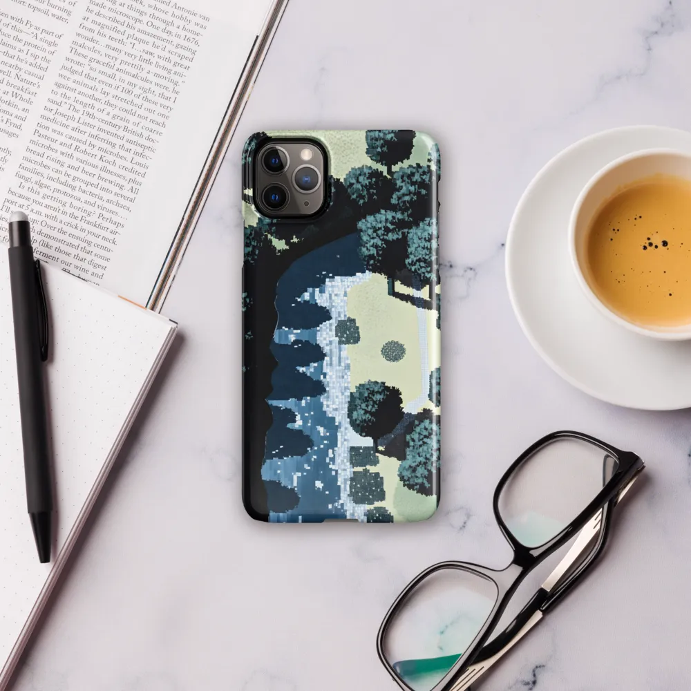 Serenity in Pixels | Phone Case |  11 Pro Max | Snap Case | Glossy