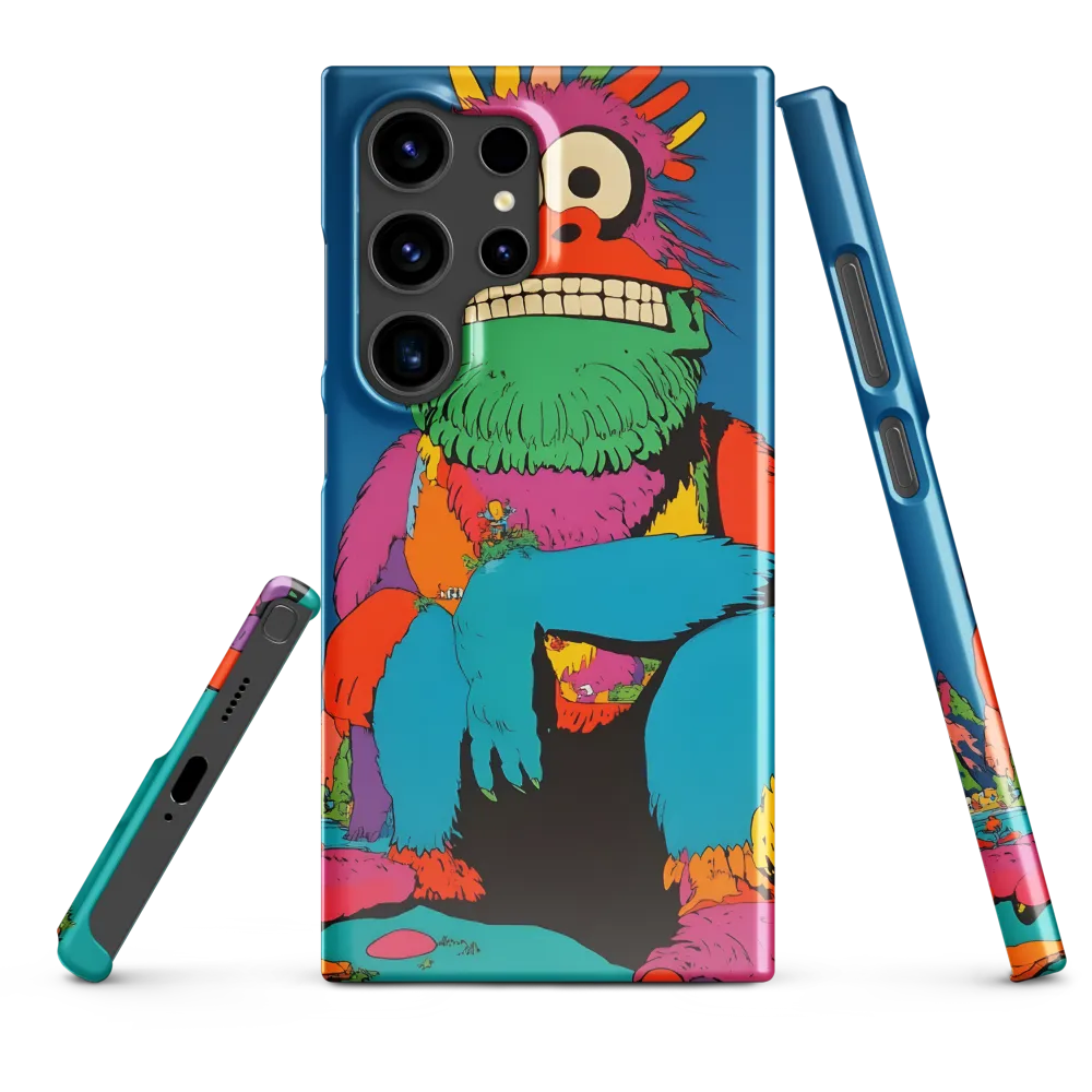 Whimsical Giant: A Playful Monster Encounter