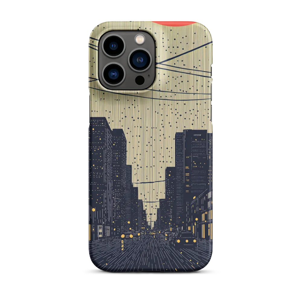 Glistening Streets of Melancholy | Phone Case |  14 Pro Max | Snap Case | Matte