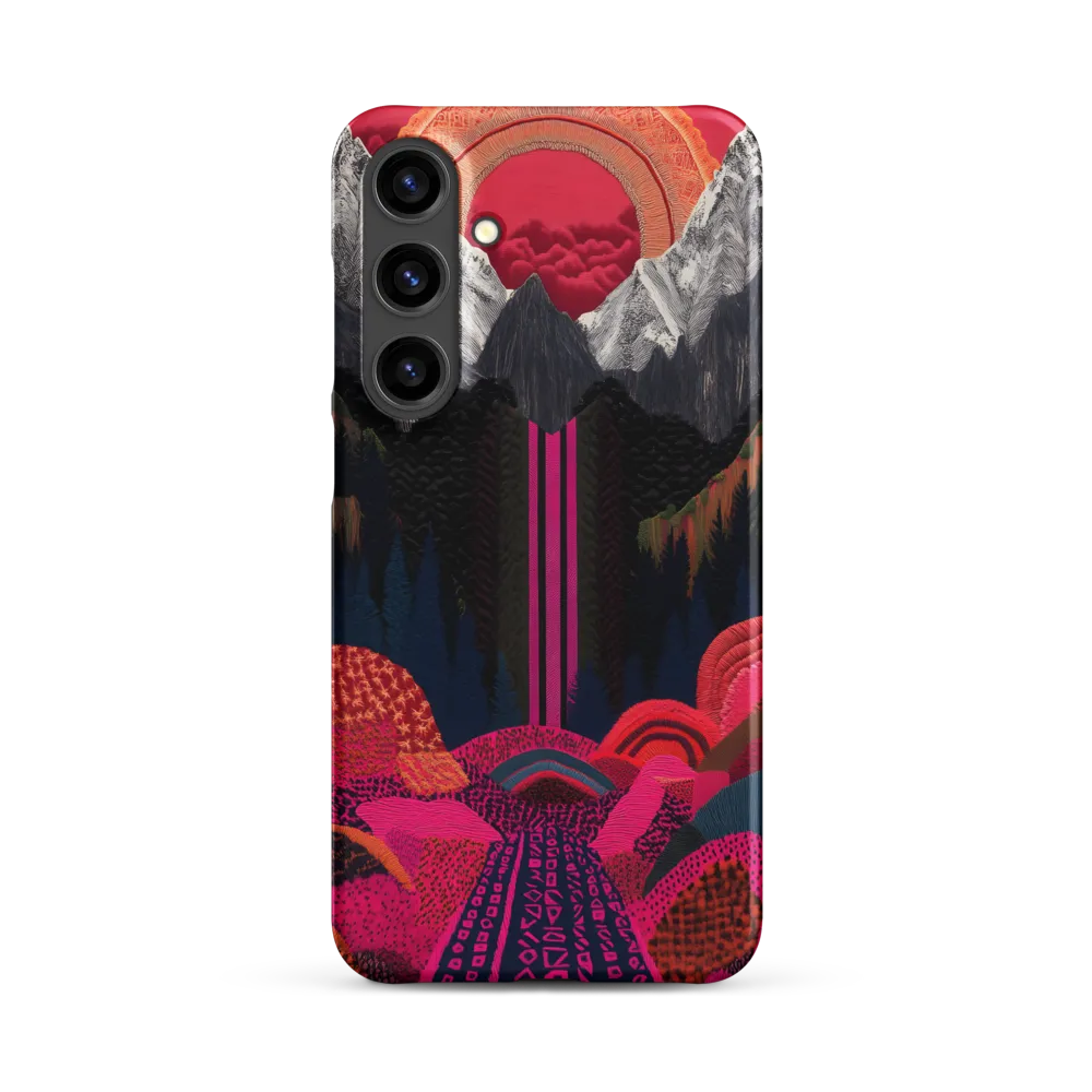 Ethereal Cascade: A Surreal Landscape