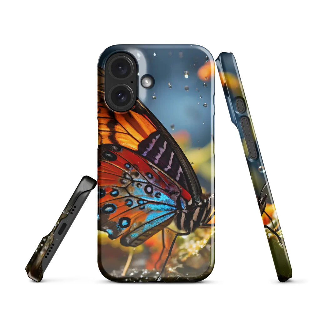 Dance of Colors: The Butterfly's Elegance | Phone Case |  16 | Snap Case | Glossy