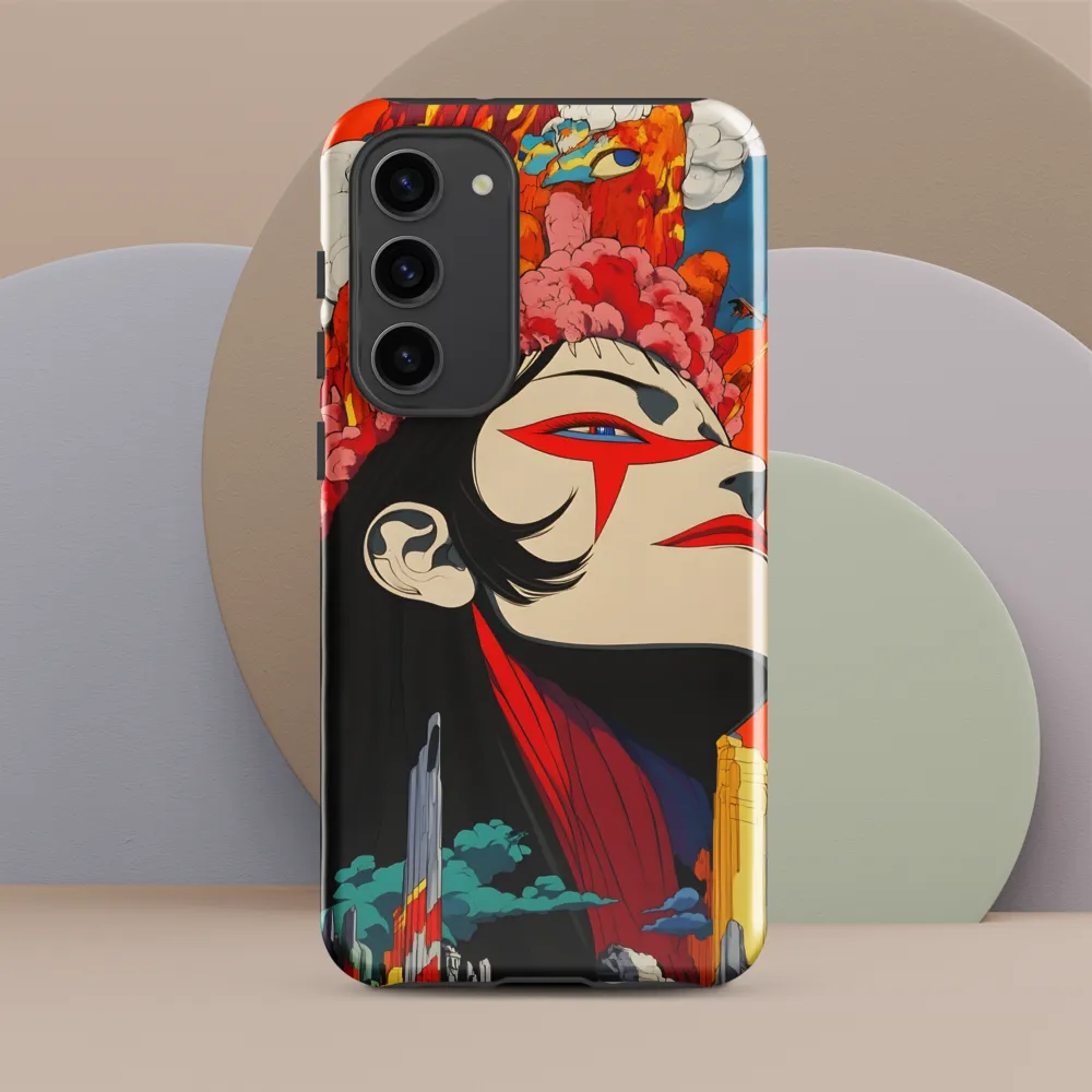 Eruption of Power | Phone Case |  S23 Plus | Tough Case | Glossy