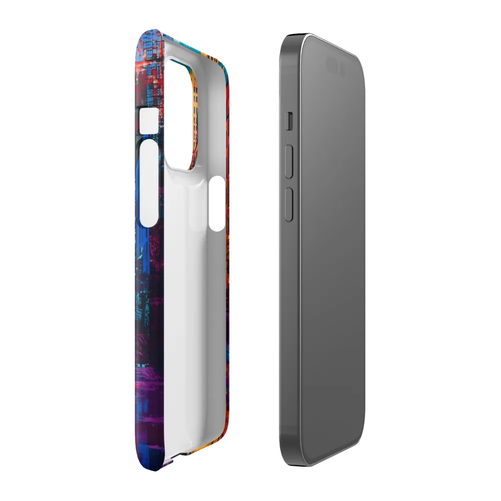 Vibrant Urban Horizons | Phone Case |  14 Pro | Snap Case | Glossy