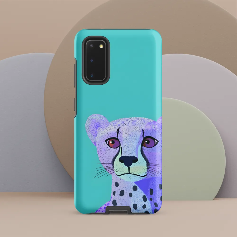 Curious Cheetah | Phone Case |  S20 | Tough Case | Matte