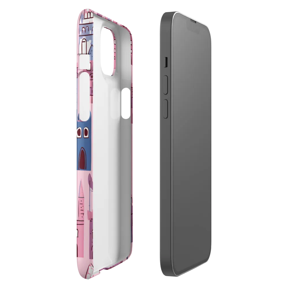 Whimsical Castles: A Playful Tapestry | Phone Case |  14 Plus | Snap Case | Matte