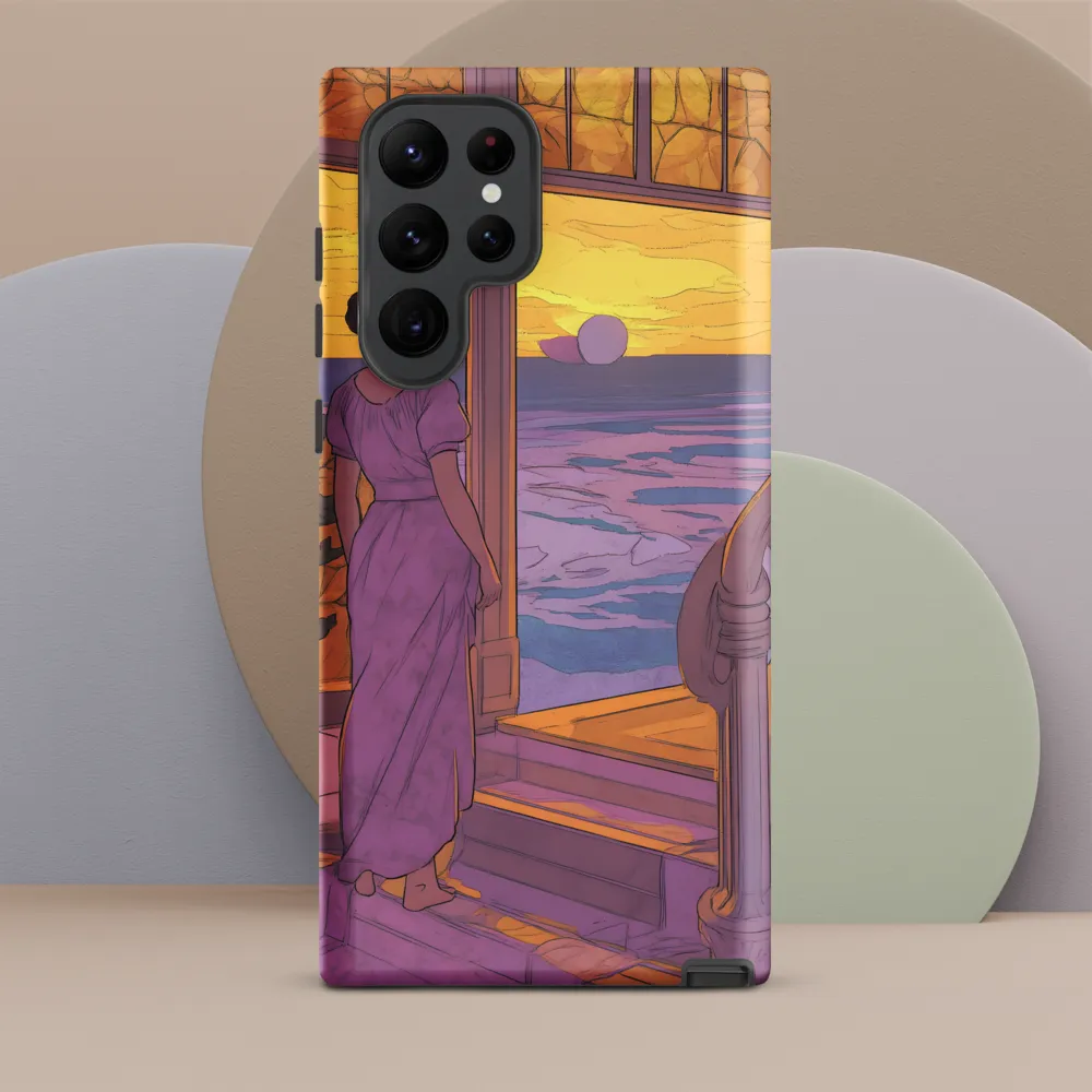 Whispers of the Sunset | Phone Case |  S22 Ultra | Tough Case | Matte