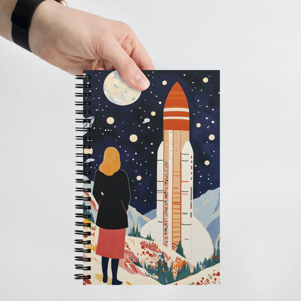 Journey to the Stars | Spiral Notebook