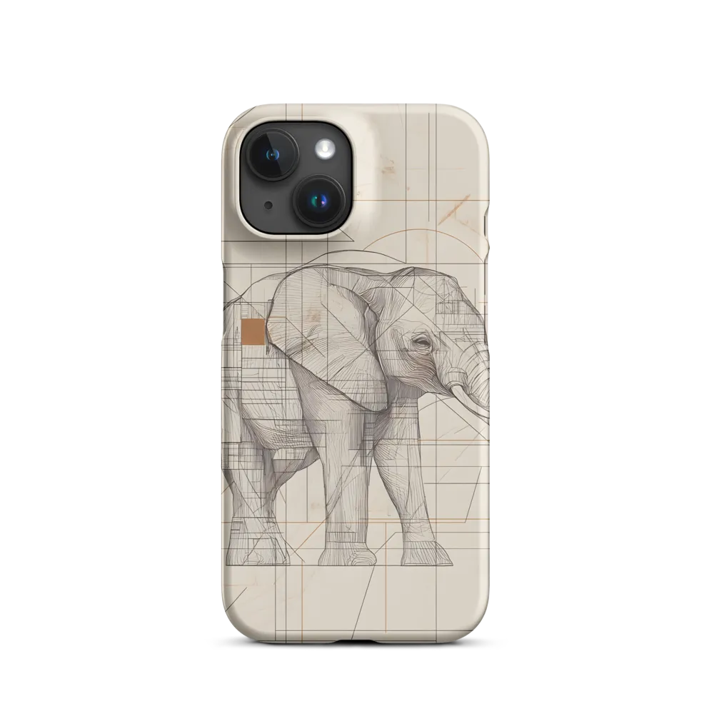 Geometric Elegance: The Steel Elephant