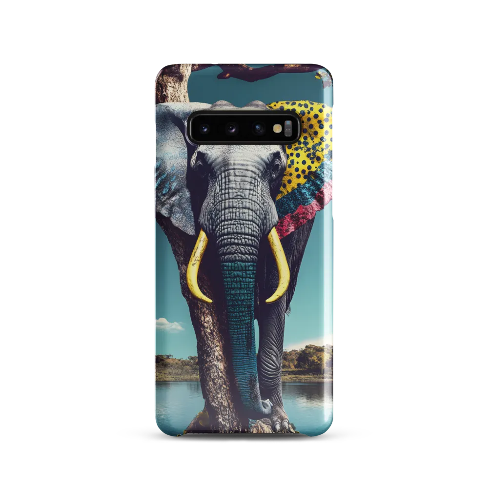 Playful Elegance: The Surreal Elephant