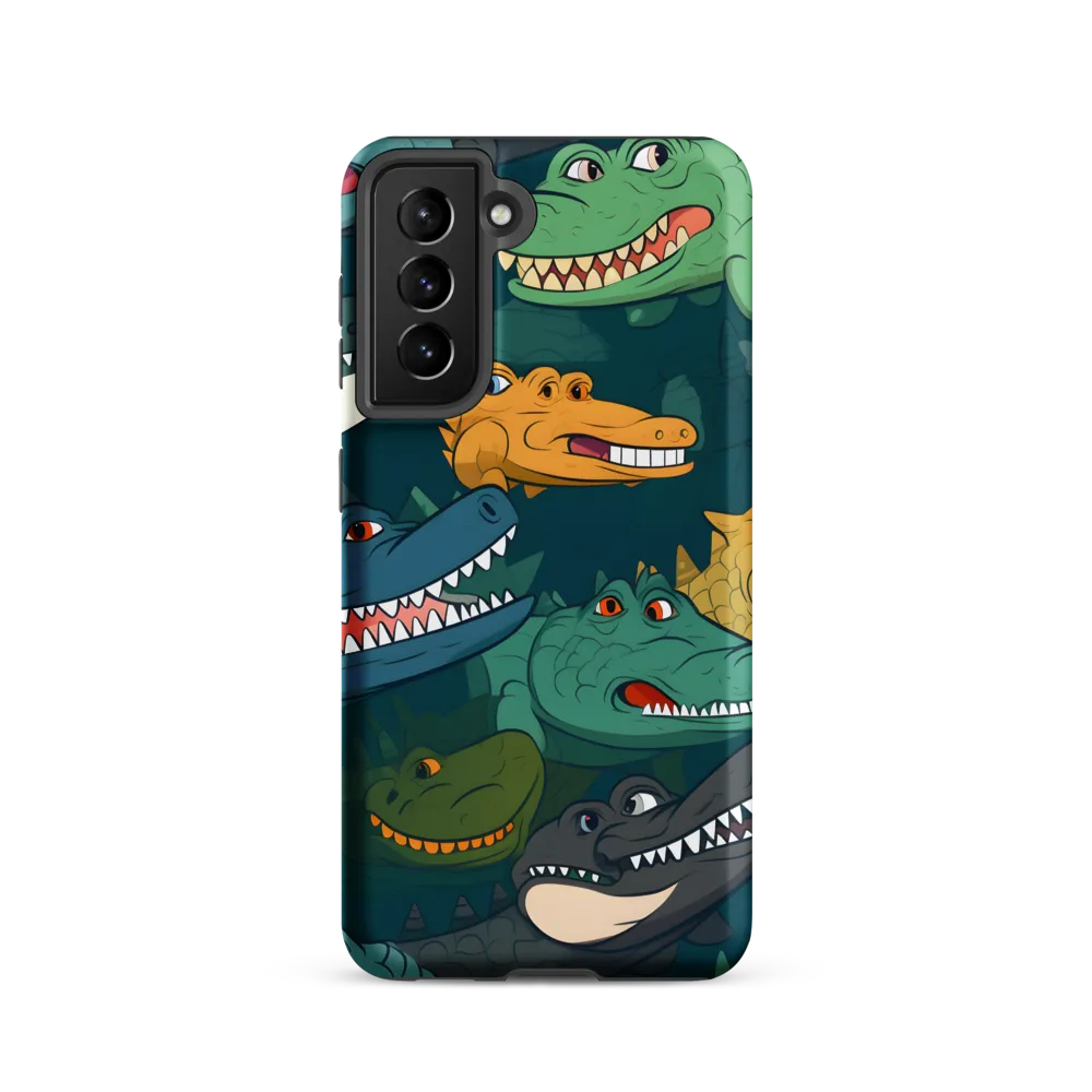 Cheerful Crocodilian Parade