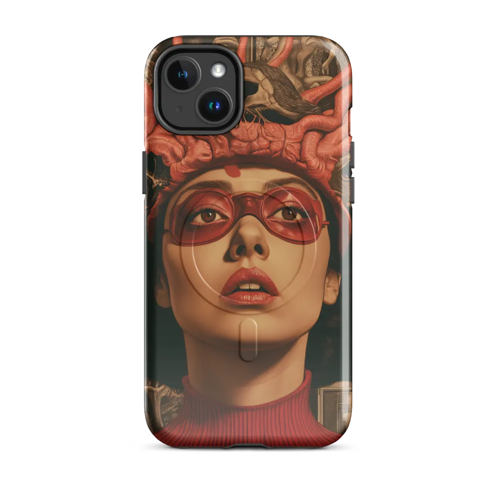 Veins of Mortality | Phone Case |  14 Plus | MagSafe® Tough Case | Glossy