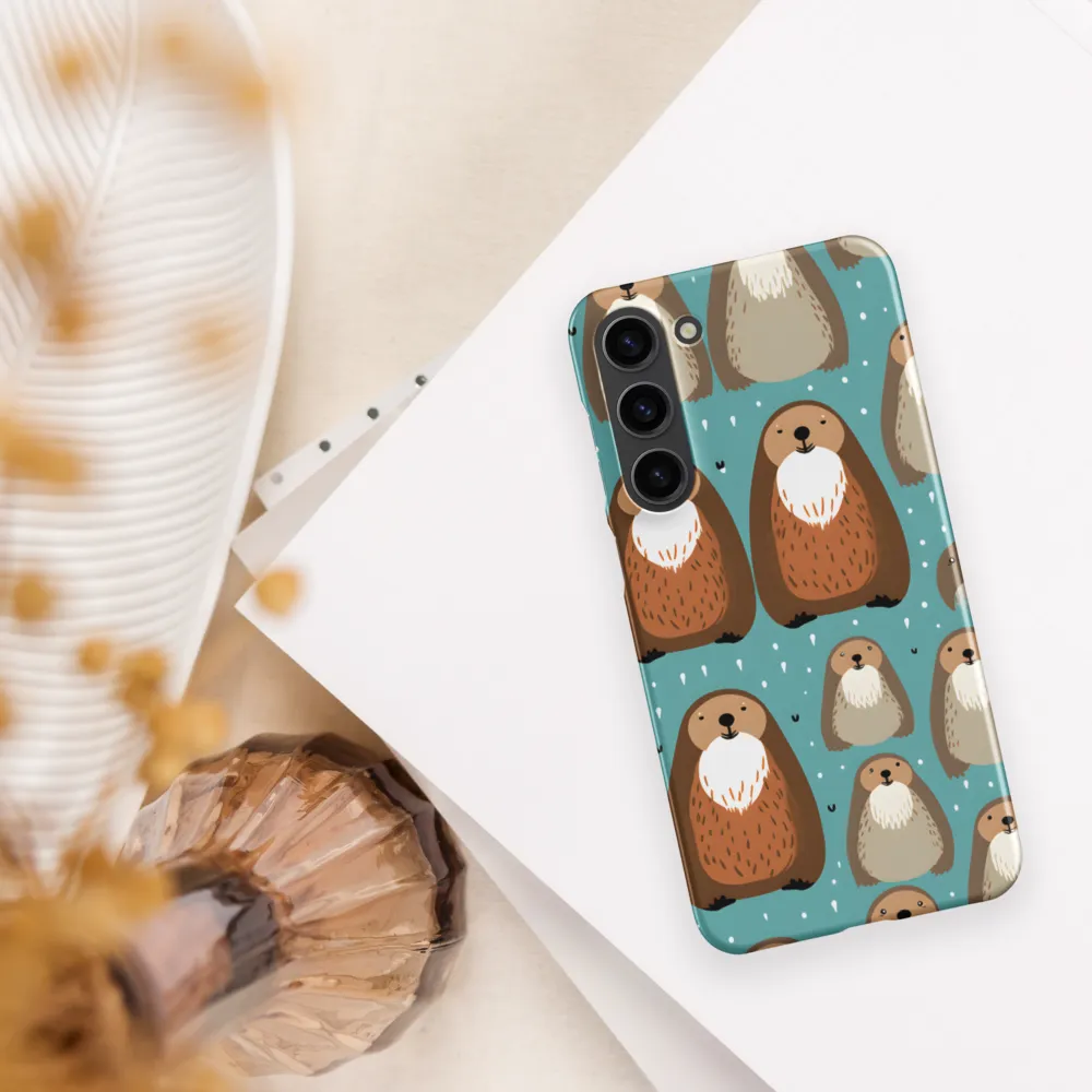 Whimsical Otter Pattern
